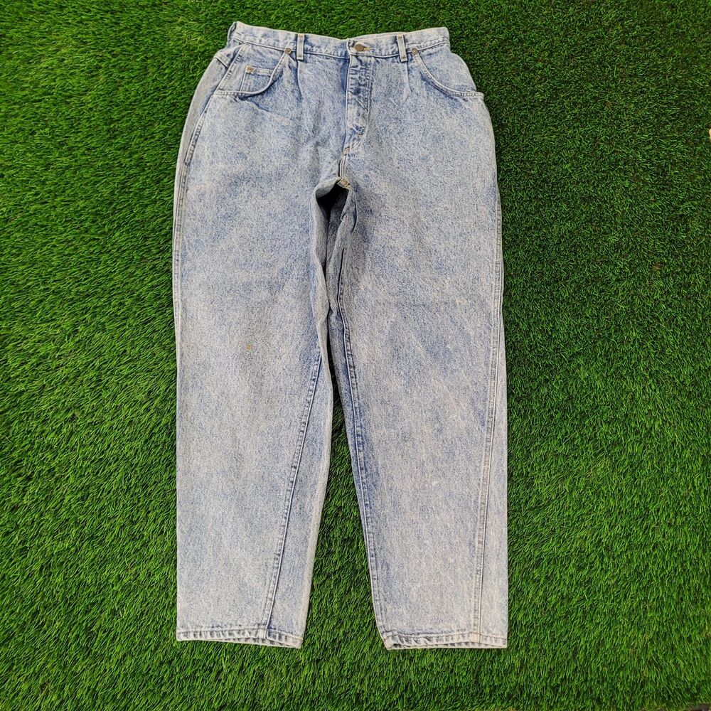 Vintage LEE Sky-Riders High-Rise Mom Jeans Womens 12/13 Blue